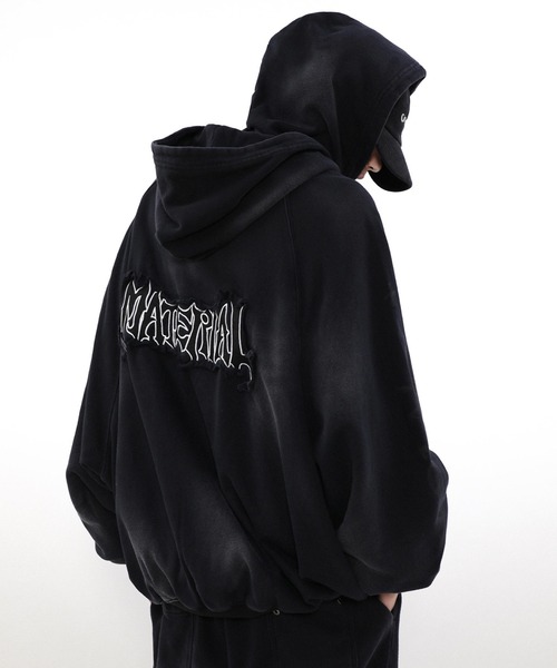 mushwear(マッシュウェア)の「マッドダイパーカー(パーカー・メンズ・ブラック/アイボリー・XX-LARGE/MEDIUM/X-LARGE/LARGE)」の4枚目の写真