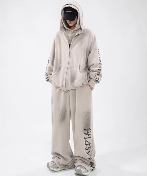 mushwear(マッシュウェア)の「マッドダイパーカー(パーカー・メンズ・ブラック/アイボリー・XX-LARGE/MEDIUM/X-LARGE/LARGE)」の9枚目の写真