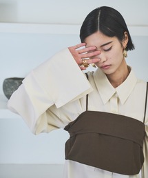 AIC. | ビッグカフスサテンオーバーシャツ(シャツ/ブラウス)