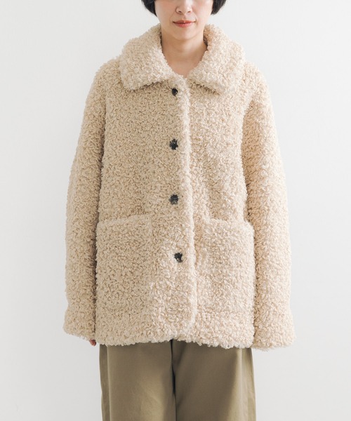 URBAN RESEARCH ファーコート URBAN RESEARCH(アーバンリサーチ)の「ECOPELカーリーファー