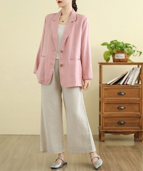セール】ダブルボタンテーラードジャケット（テーラードジャケット