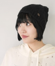 c.u.l | ほっこり なみなみ縁取り ニットキャップ cula1277(ニットキャップ/ビーニー)