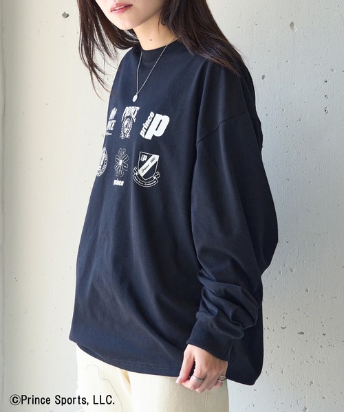 PRINCE（プリンス）の「【Prince】Prince ARCHIVE LOGO Long Sleeve Tee（Tシャツ/カットソー・メンズ・グレー/グリーン/ホワイト/ブラック・L/M/S/XS/XL）」の17枚目の写真