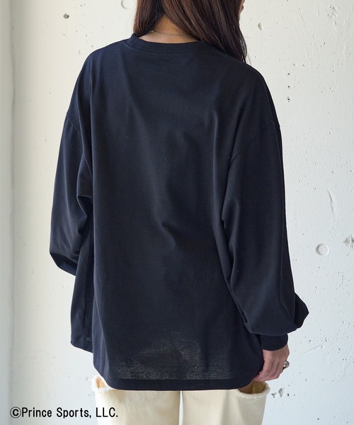 PRINCE（プリンス）の「【Prince】Prince ARCHIVE LOGO Long Sleeve Tee（Tシャツ/カットソー・メンズ・グレー/グリーン/ホワイト/ブラック・L/M/S/XS/XL）」の18枚目の写真