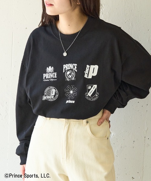 PRINCE（プリンス）の「【Prince】Prince ARCHIVE LOGO Long Sleeve Tee（Tシャツ/カットソー・メンズ・グレー/グリーン/ホワイト/ブラック・L/M/S/XS/XL）」の15枚目の写真