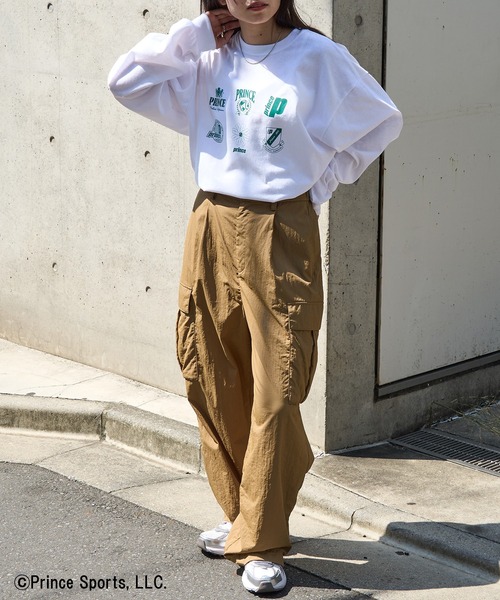 PRINCE（プリンス）の「【Prince】Prince ARCHIVE LOGO Long Sleeve Tee（Tシャツ/カットソー・メンズ・グレー/グリーン/ホワイト/ブラック・L/M/S/XS/XL）」の10枚目の写真