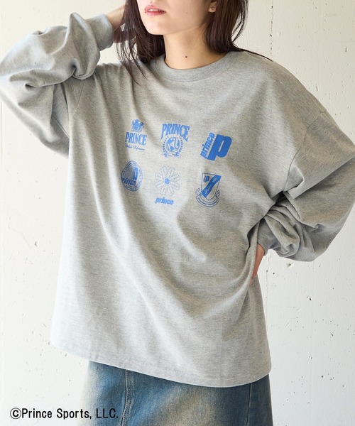 PRINCE（プリンス）の「【Prince】Prince ARCHIVE LOGO Long Sleeve Tee（Tシャツ/カットソー・メンズ・グレー/グリーン/ホワイト/ブラック・L/M/S/XS/XL）」の22枚目の写真