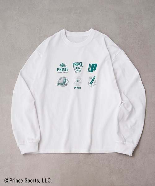 PRINCE（プリンス）の「【Prince】Prince ARCHIVE LOGO Long Sleeve Tee（Tシャツ/カットソー・メンズ・グレー/グリーン/ホワイト/ブラック・L/M/S/XS/XL）」の5枚目の写真