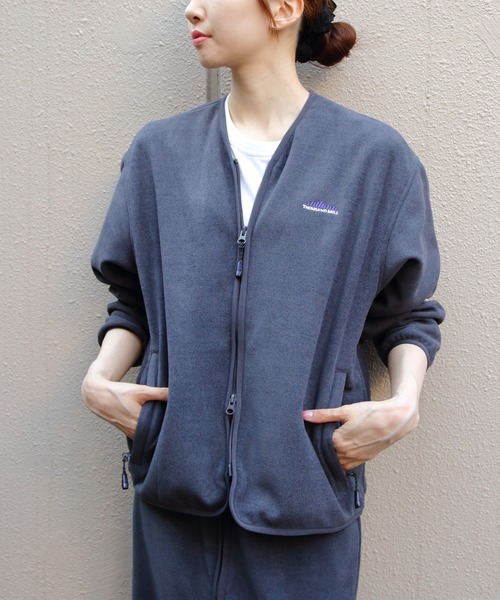 セール】THOUSAND MILE/サウザンドマイル ニットフリースジップ