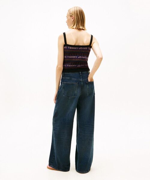 tommy jeans(トミー ジーンズ)の「フェアアイルニットキャミソール(ニット/セーター・レディース・ブラック・MEDIUM/SMALL/X-SMALL)」の2枚目の写真