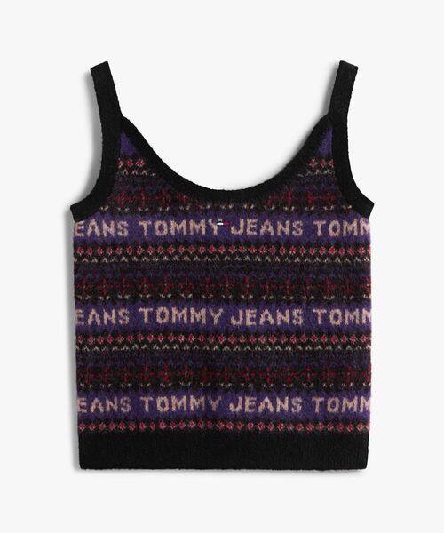 tommy jeans(トミー ジーンズ)の「フェアアイルニットキャミソール(ニット/セーター・レディース・ブラック・MEDIUM/SMALL/X-SMALL)」の5枚目の写真