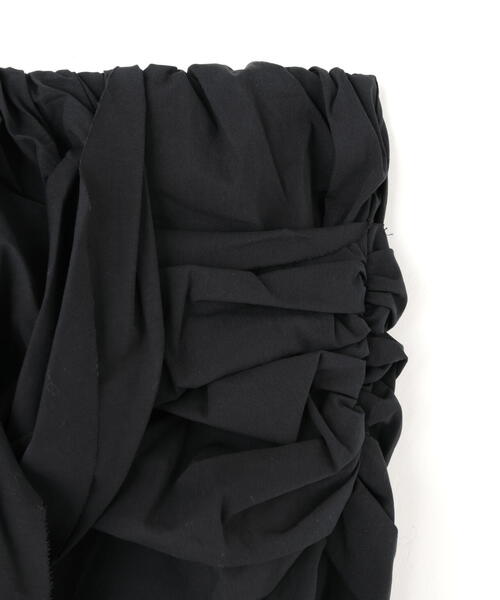 NACHE(ナチェ)の「NACHE/ナチェ/TWIST TIE MIDI SKIRT(スカート・レディース・ブラック/アイボリー・1/0)」の17枚目の写真