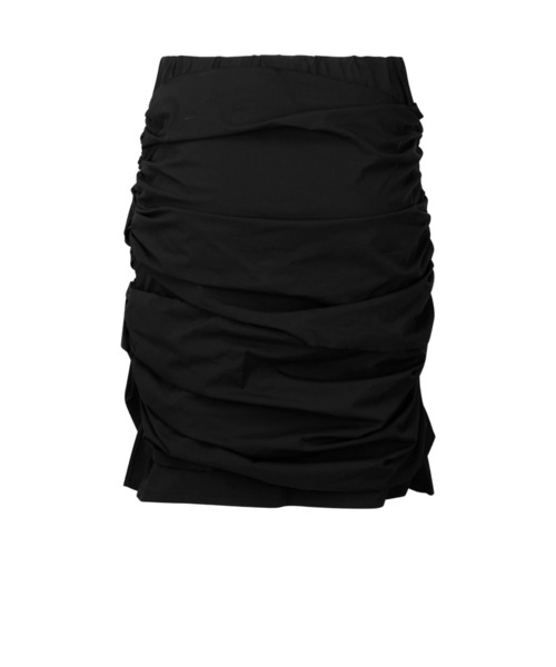 NACHE(ナチェ)の「NACHE/ナチェ/TWIST TIE MIDI SKIRT(スカート・レディース・ブラック/アイボリー・1/0)」の8枚目の写真