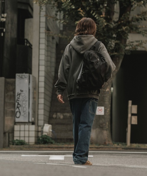 ALL RUNS（オールランズ）の「ヴィンテージ ウォッシュ加工 ダブルジップパーカー（パーカー・メンズ・ブラック/ブラウン/レッド/ダークグレー・M/L）」の19枚目の写真