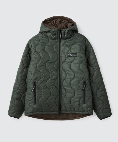 WILD THINGS(ワイルドシングス)の「【WILD THINGS】REVERSIBLE BELAY JACKET WT25139SK(マウンテンパーカー・メンズ・ブラック/ダークグリーン・S/M/L/XL)」の6枚目の写真