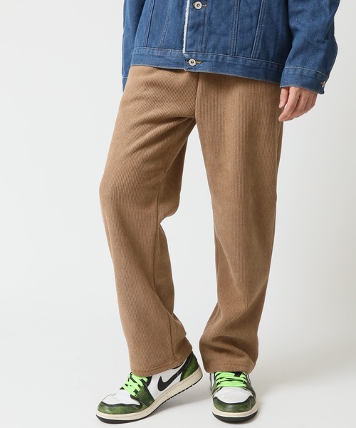 ARCADE（アーケード）の「なめらかふわふわ 暖か裏フリース コーデュロイパンツ（その他パンツ・メンズ・ブラック/チョコ/ネイビー/チャコール/ベージュ/ブラウン・M/L/LL）」の5枚目の写真