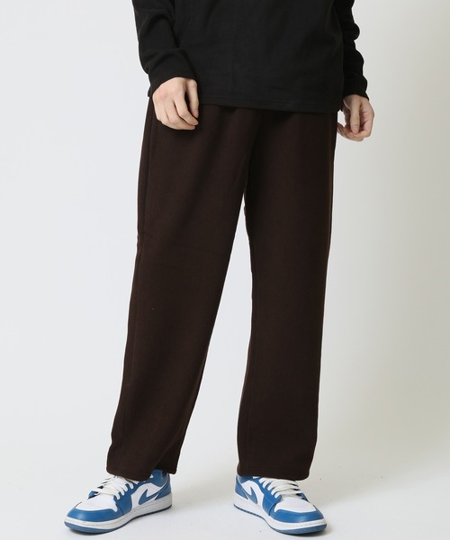 ARCADE（アーケード）の「なめらかふわふわ 暖か裏フリース コーデュロイパンツ（その他パンツ・メンズ・ブラック/チョコ/ネイビー/チャコール/ベージュ/ブラウン・M/L/LL）」の3枚目の写真