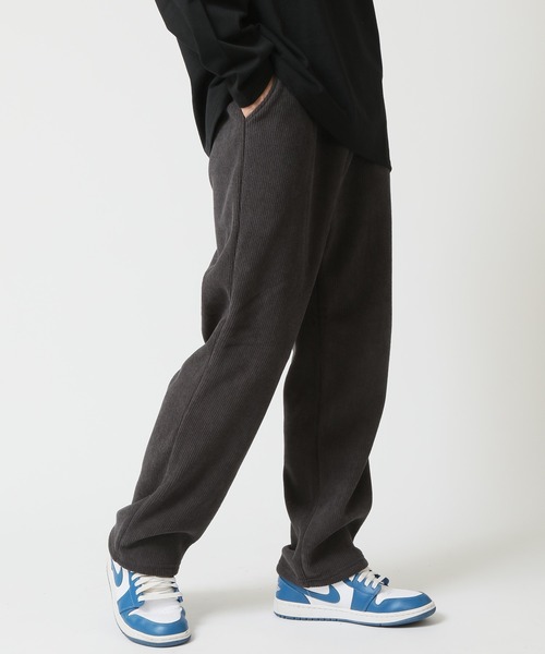 ARCADE（アーケード）の「なめらかふわふわ 暖か裏フリース コーデュロイパンツ（その他パンツ・メンズ・ブラック/チョコ/ネイビー/チャコール/ベージュ/ブラウン・M/L/LL）」の13枚目の写真