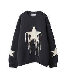 CONVERSE TOKYO | STAR★ FRINGE KNIT PULLOVER(ニット/セーター)