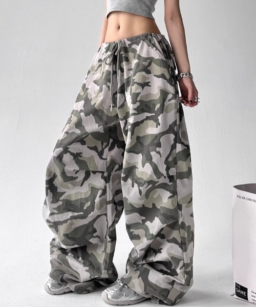 セール】カモフラパターン バルーンパンツ（その他パンツ）｜ENLIKE