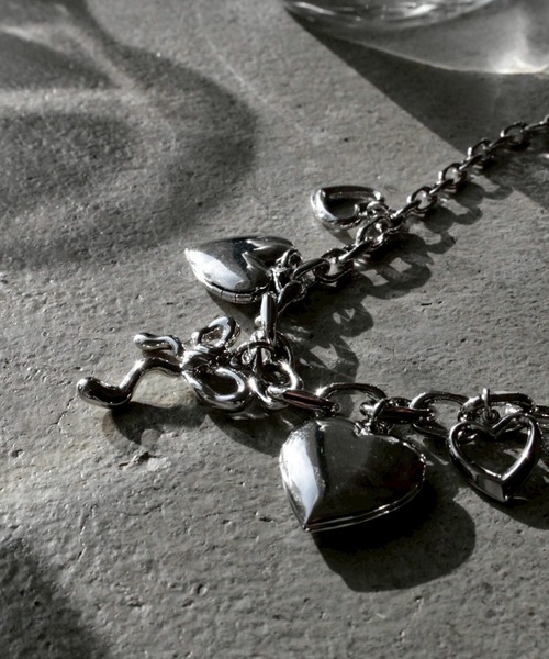 Soierie(ソワリー)の「イノセント ハート ネックレス / Innocent heart necklace(ネックレス・レディース・シルバー系・FREE)」の4枚目の写真