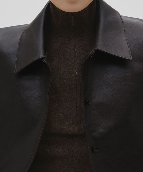 TODAYFUL/トゥデイフル】Halfzip Rib Knit/ハーフジップリブニット