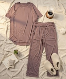 OP/RUSTY（オーピー/ラスティー）の「【ノーブランド】レディースルームウェア上下セット　長袖パジャマ　セットアップ　ペットの毛がつきにくい　静電気防止加工　部屋着（ルームウェア/パジャマ）」