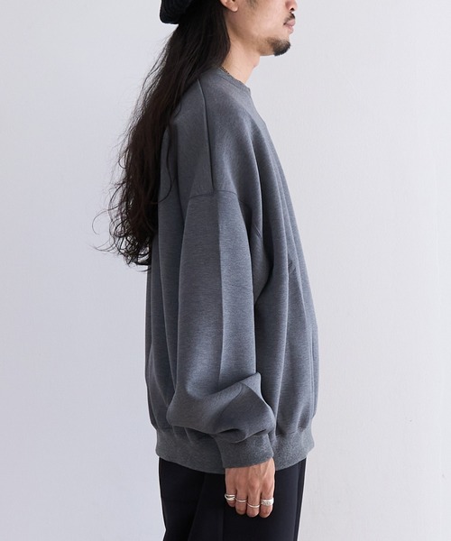 G.V.G.V.（ジーヴィージーヴィー）の「G.V.G.V. SWEAT TOP WHERELESS（スウェット・レディース・ダークグレー/ブラック・LARGE/SMALL）」の12枚目の写真