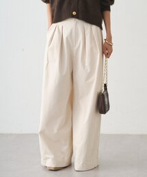 LOUNGEDRESS | チノベルトタックパンツ(チノパンツ)