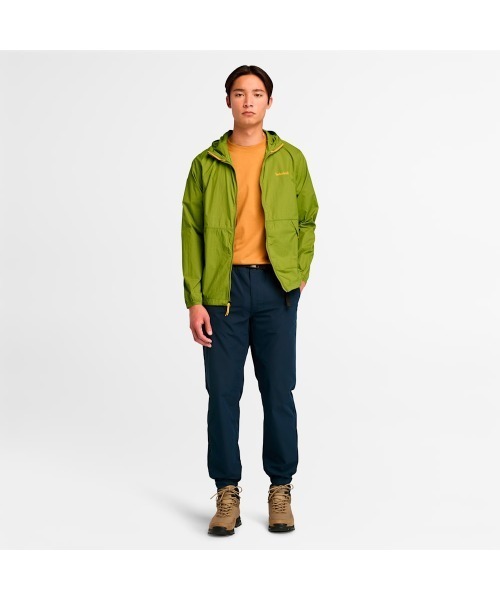 Timberland（ティンバーランド）の「ウィンドプルーフ シェル ジャケット メンズ（ナイロンジャケット・メンズ・ダークオリーブ・LARGE/MEDIUM/SMALL/X-LARGE）」の3枚目の写真