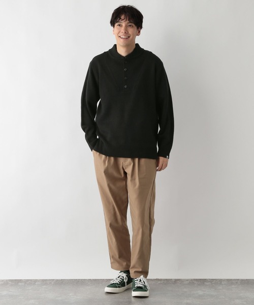 FOUND GOOD（ファウンドグッド）の「ミリタリーニット（ニット/セーター・メンズ・オレンジ系5/グレー系5/ブラック・M/S/XL/L）」の4枚目の写真