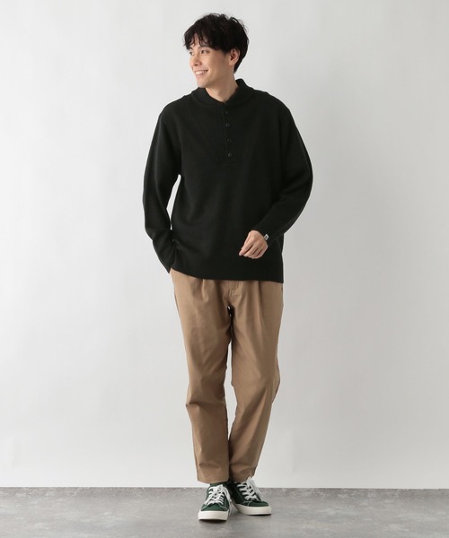 FOUND GOOD（ファウンドグッド）の「ミリタリーニット（ニット/セーター・メンズ・オレンジ系5/グレー系5/ブラック・M/S/XL/L）」の5枚目の写真