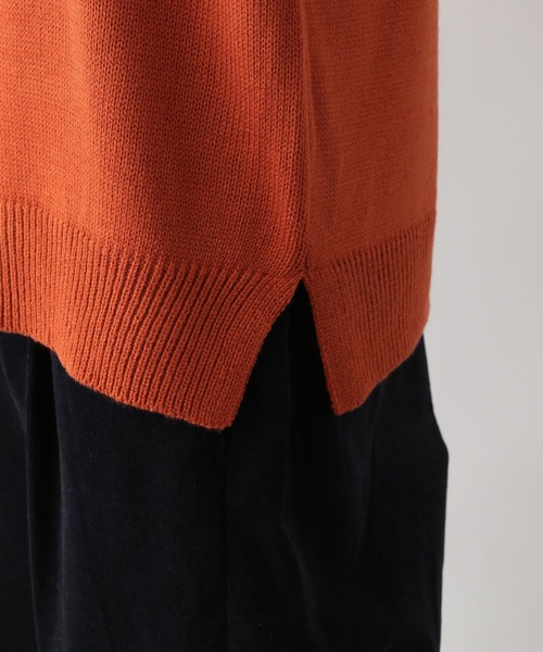 FOUND GOOD（ファウンドグッド）の「ミリタリーニット（ニット/セーター・メンズ・オレンジ系5/グレー系5/ブラック・M/S/XL/L）」の21枚目の写真