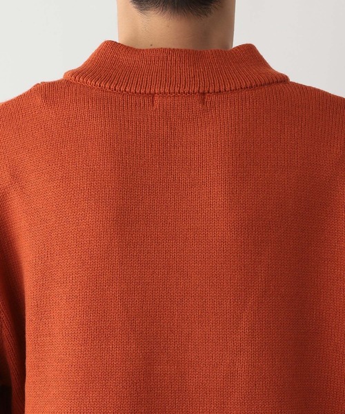 FOUND GOOD（ファウンドグッド）の「ミリタリーニット（ニット/セーター・メンズ・オレンジ系5/グレー系5/ブラック・M/S/XL/L）」の22枚目の写真