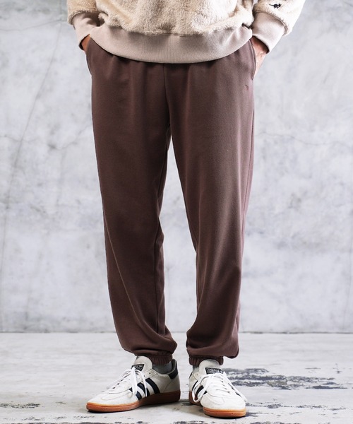 jiggys shop（ジギーズショップ）の「ワンポイント刺繍 裏毛 スウェットパンツ（スウェットパンツ・メンズ・ホワイト/ブラック/グレー/ブラウン/ネイビー・SMALL/MEDIUM/LARGE/X-LARGE）」の4枚目の写真