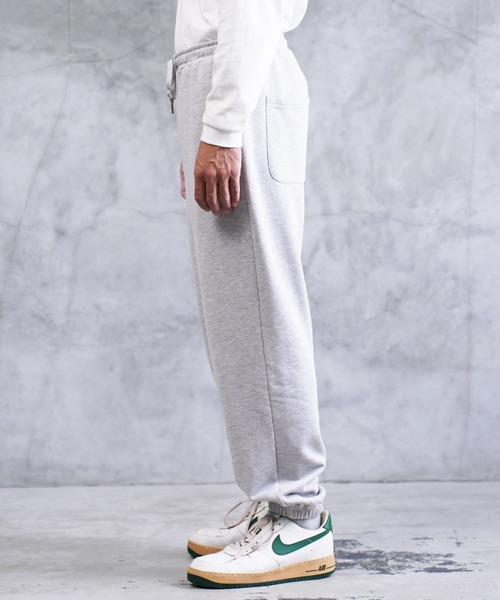 jiggys shop（ジギーズショップ）の「ワンポイント刺繍 裏毛 スウェットパンツ（スウェットパンツ・メンズ・ホワイト/ブラック/グレー/ブラウン/ネイビー・SMALL/MEDIUM/LARGE/X-LARGE）」の18枚目の写真