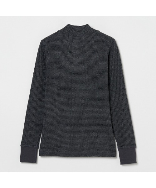 ROSASEN(ロサーセン)の「【Rosasen/GOLF】微起毛 ワッフル ハイネックインナー(その他トップス・レディース・チャコール/ネイビー/オフホワイト・M/L)」の7枚目の写真