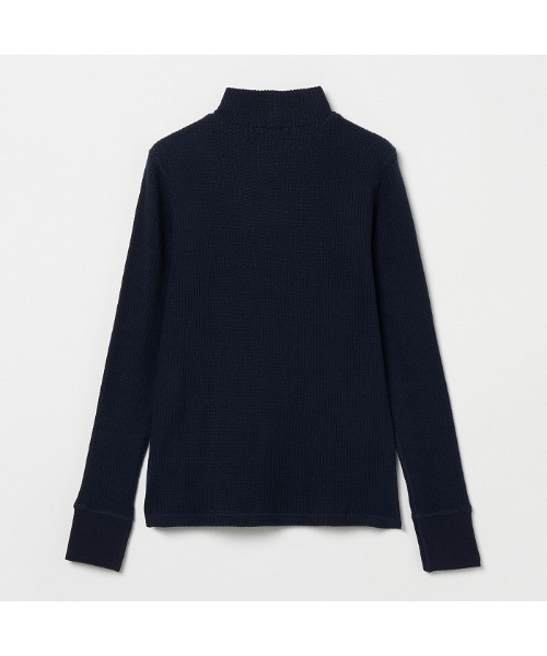 ROSASEN(ロサーセン)の「【Rosasen/GOLF】微起毛 ワッフル ハイネックインナー(その他トップス・レディース・チャコール/ネイビー/オフホワイト・M/L)」の9枚目の写真