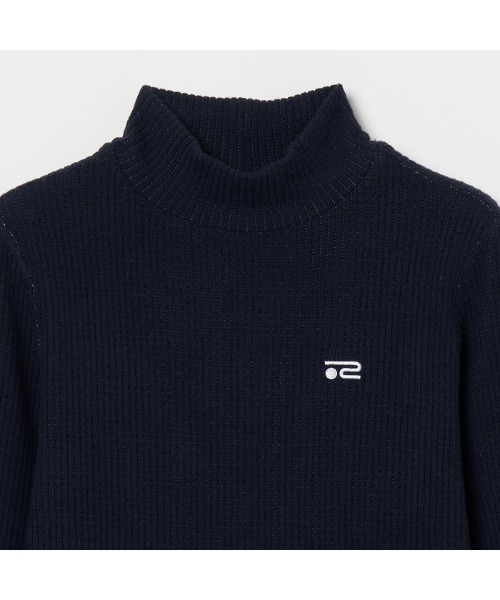 ROSASEN(ロサーセン)の「【Rosasen/GOLF】微起毛 ワッフル ハイネックインナー(その他トップス・レディース・チャコール/ネイビー/オフホワイト・M/L)」の10枚目の写真