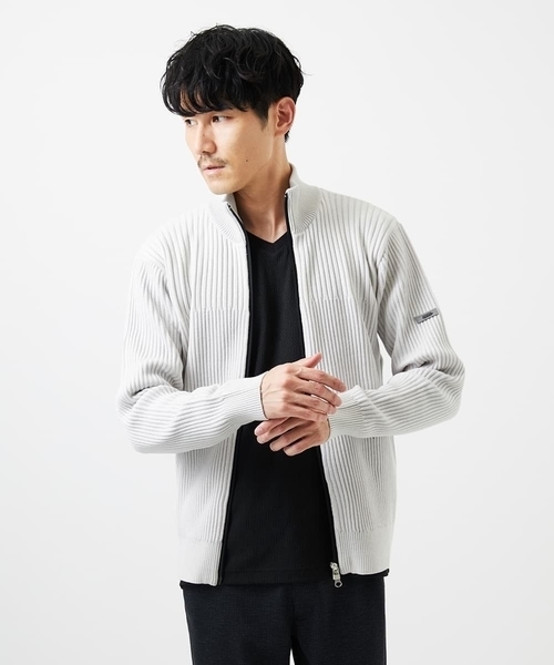 MKオム（MK homme）/【洗濯機で洗える/毛玉になりにくい】ドライバーズニットカーディガン セール】【洗濯機で洗える/毛玉になりにくい】ドライバーズニット