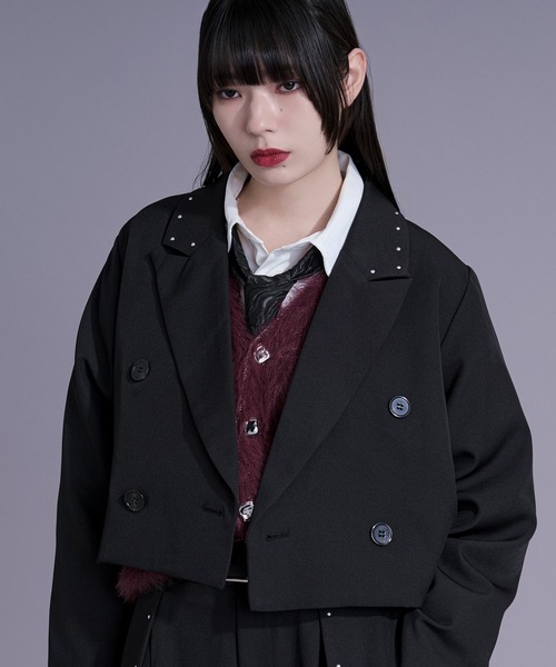 t**様 A/P エルドラド ショートジャケット 黒 AP STUDIO（エーピーストゥディオ）の「【LIBERADD/リベラド】ナイロン