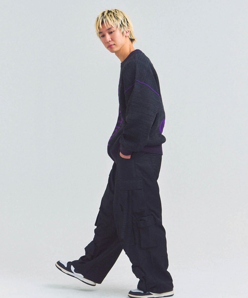 GALLIS ADDICTION(ガリスアディクション)の「GA ロゴニット(ニット/セーター・メンズ・チャコール/グレー/ブラック・L/M)」の17枚目の写真