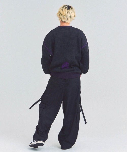 GALLIS ADDICTION(ガリスアディクション)の「GA ロゴニット(ニット/セーター・メンズ・チャコール/グレー/ブラック・L/M)」の19枚目の写真