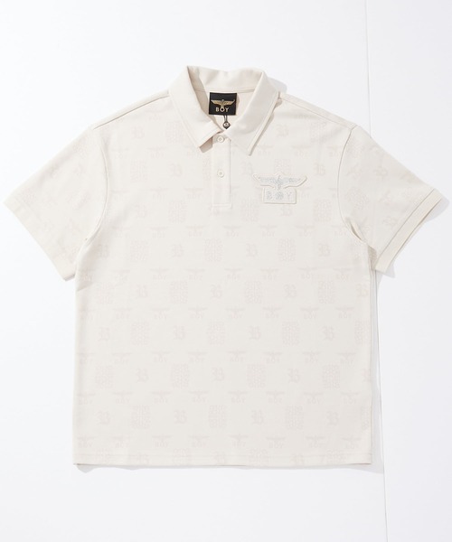 BOY LONDON（ボーイロンドン）の「【BOY LONDON】JACQUARD POLO SHIRT（ポロシャツ・メンズ・カーキ・MEDIUM/LARGE/X-LARGE）」の7枚目の写真