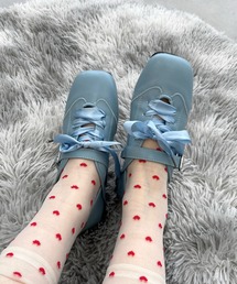 mul.（ムル）の「リボントゥシューズ（バレエシューズ）」