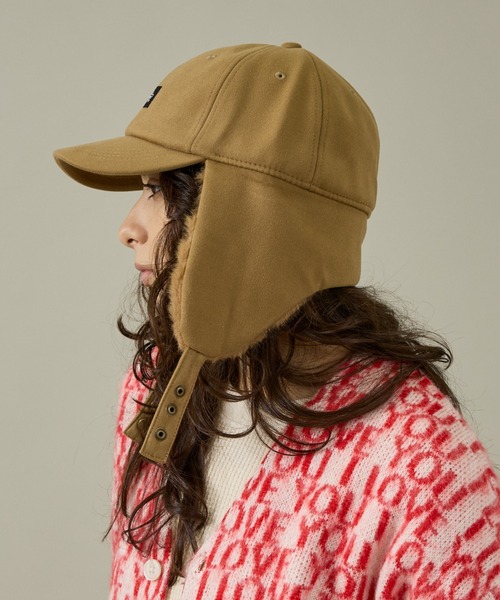 Dickies（ディッキーズ）の「【Dickies / ディッキーズ】EX FAKEFUR TRAPPER HAT/フライトキャップ/ユニセックス【WEB限定】（キャップ・メンズ・ブラウン/グリーン/レッド/ベージュ/ブラック/グレー・フリー）」の17枚目の写真