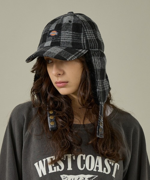 Dickies（ディッキーズ）の「【Dickies / ディッキーズ】EX FAKEFUR TRAPPER HAT/フライトキャップ/ユニセックス【WEB限定】（キャップ・メンズ・ブラウン/グリーン/レッド/ベージュ/ブラック/グレー・フリー）」の20枚目の写真