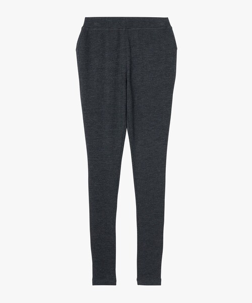 AIGLE（エーグル）の「メリノウールブレンドレギンス（レギンス/スパッツ・レディース・ダークグレー/ブラック・S/M/L）」の2枚目の写真