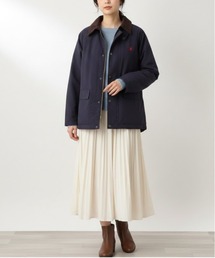 BEVERLY HILLS POLO CLUB（ビバリーヒルズポロクラブ）の「【BEVERLY HILLS POLO CLUB/ビバリーヒルズポロクラブ】ナイロン薄綿ハンティングジャケット（ミリタリージャケット）」