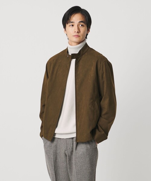 UNITED ARROWS（ユナイテッドアローズ）の「ウール カシミヤ ミドルゲージ タートルネック ニット（ニット/セーター・メンズ・ケリーグリーン/ベージュ/ブラック/オフホワイト・S/XL/L/M）」の8枚目の写真